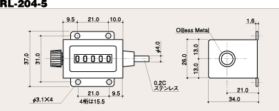 株式会社古里精機製作所 KORI SEIKI MFGCO .,LTD ラチェットカウンタ